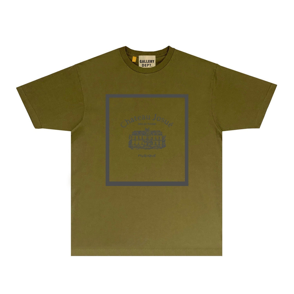 Gallery Dept T Shirt Retro Printed Loose Short-Sleeved Shirt