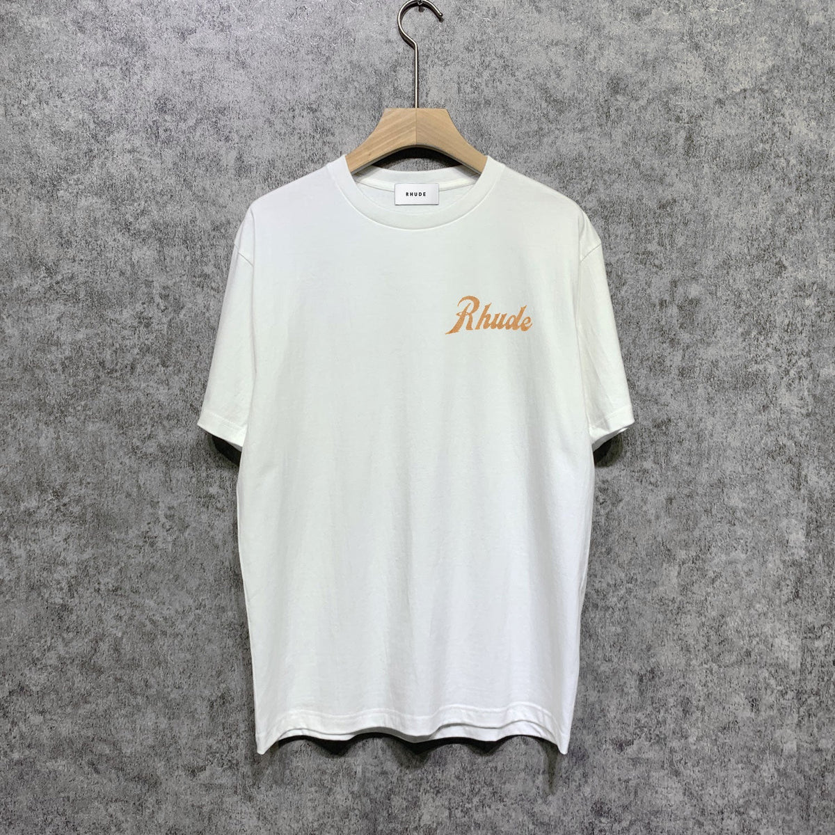 Rhude T-shirts Printed Trendy Pure Cotton