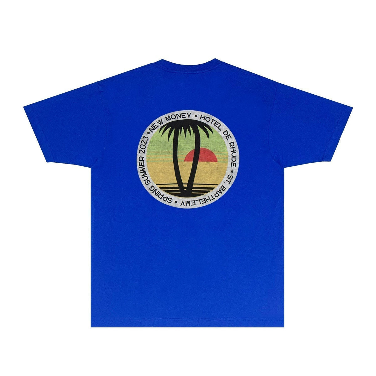 Rhude T-shirts Printed Trendy Pure Cotton