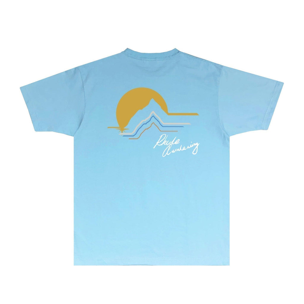Rhude T-shirts Printed Trendy Pure Cotton