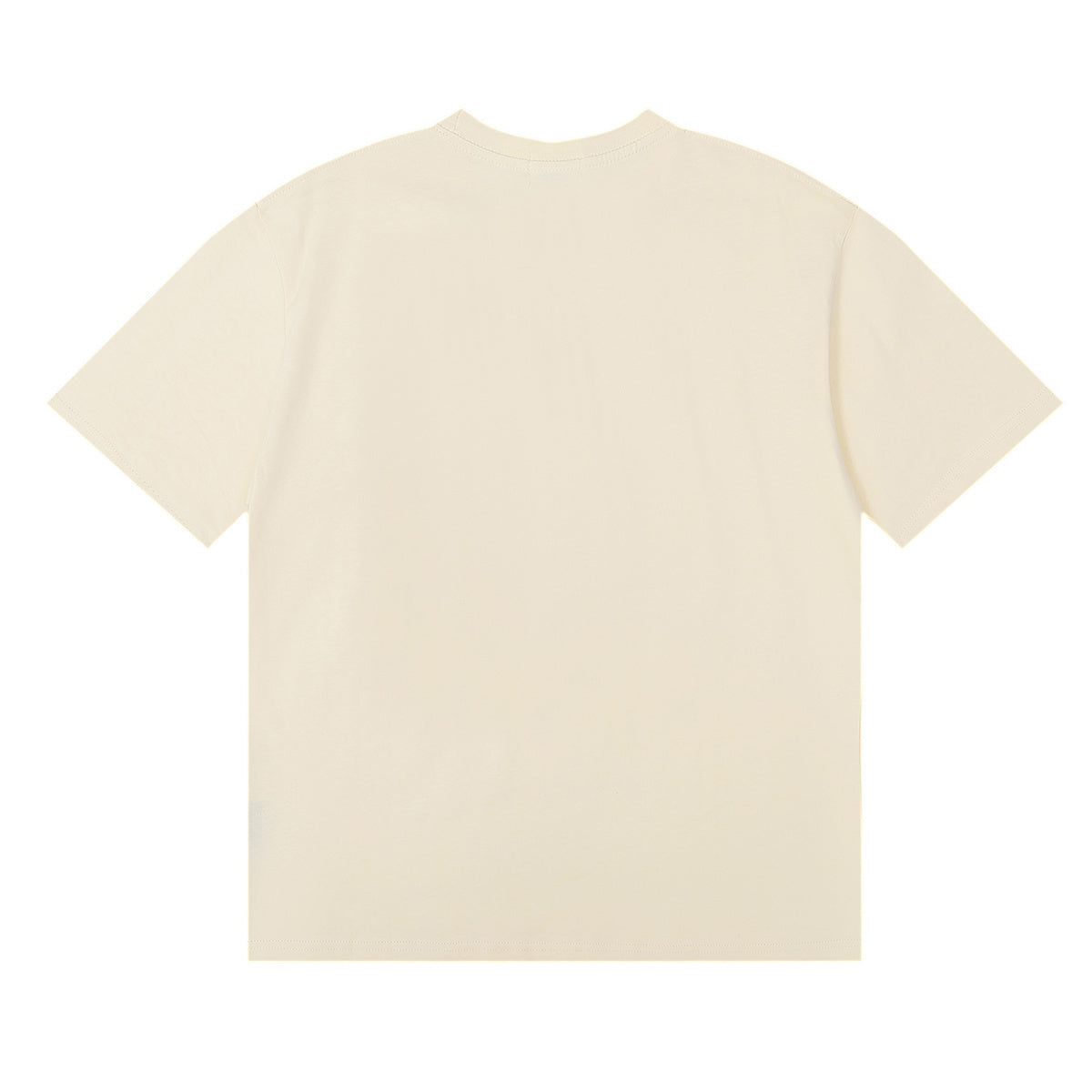 Rhude T-shirts Varenna Town Printed Cotton Casual Short Sleeves Men and Women