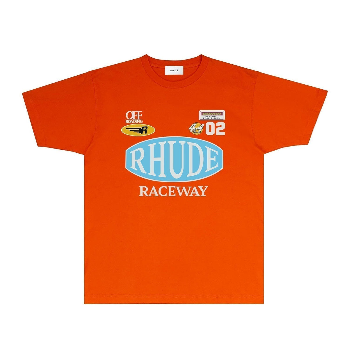 Rhude T-shirts Printed Trendy Pure Cotton